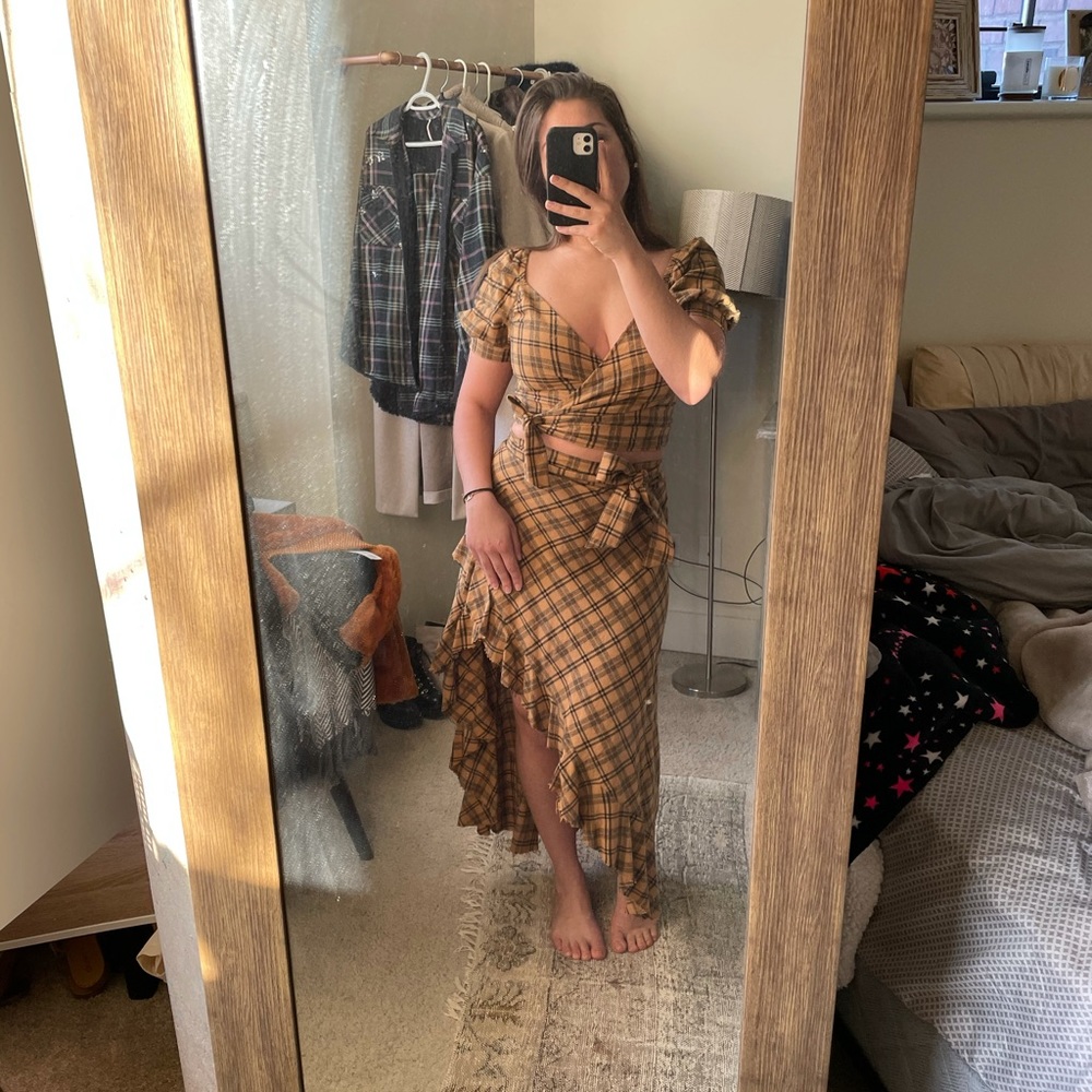 Blue Life matching skirt set